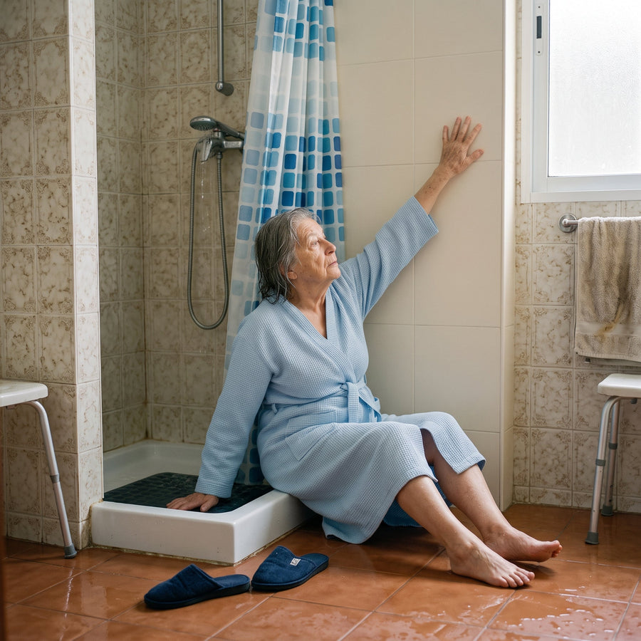 Una caída en el baño lo cambia todo